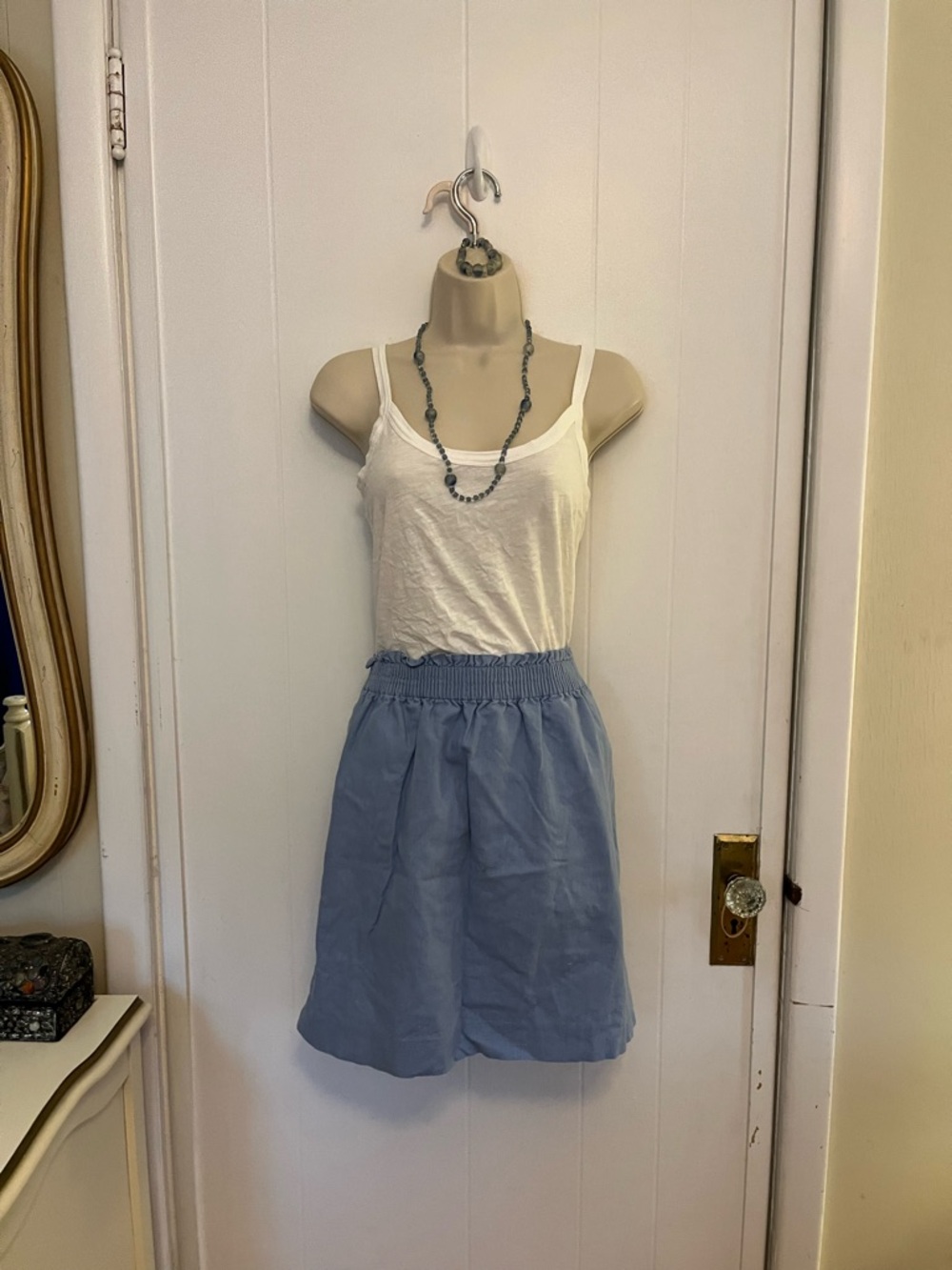 J. Crew | Linen Blend A-Line Skirt!